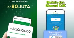 Ilustrasi pinjaman daring (pindar) dengan limit tinggi. (Sumber: Poskota/Dzikri)