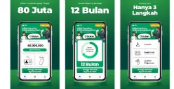 Dapatkan pinjaman hingga Rp80 juta dari 360Kredi. (Sumber: Google Play Store/360Kredi)