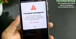 Ini panduan untuk mengatasi akun TikTok yang terkena pelanggaran atau tidak bisa live. (Sumber: YouTube/@IDE SERBA MURAH)