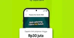 Ilustrasi - Simak cara mengajukan pinjaman daring di aplikasi Superbank. (Sumber: Play Store/Superbank)