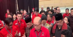 Gubernur Jakarta Pramono Anung dan Wakil Gubernur Jakarta Rano Karno mengucapkan duka atas meninggalnya kader PDIP, Brando Susanto. (Sumber: Poskota/Pandi Ramedhan)