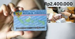 Rekening KKS Anda siap terima BPNT 2025 Rp2.400.000 per tahun khusus NIK e-KTP yang diverifikasi pemerintah. (Sumber: Poskota/Gabriel Omar Batistuta)