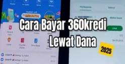 Pembayaran cicilan 360Kredi kini lebih praktis lewat aplikasi DANA, tanpa perlu keluar rumah atau ke ATM. (Sumber: YouTube/Vic Project Continue)