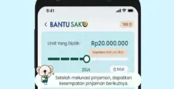 Aplikasi BantuSaku, salah satu alternatif pinjaman daring dengan proses pengajuan cepat namun tetap perlu dipahami kelebihan dan kekurangannya sebelum digunakan. (Sumber: Google Play Store/BantuSaku)