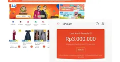 Berikut ini cara pinjam uang di aplikasi Shopee Rp500.000 mudah dan cepat. (Sumber: Poskota/Faiz)