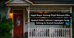 Nasabah galbay pinjolnya ratusan ribu, apakah DC pinjol lapangan tetap datang ke rumah?. (Canva)