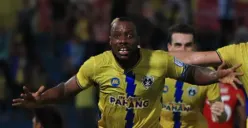 Persib Bandung dikabarkan tengah memantau striker asal Liberia, Kpah Sherman. (Sumber: Instagram/@kpah7)