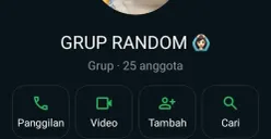 Ilustrasi tampilan grup WhatsAppm (Sumber: Pinterest)