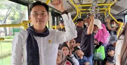Anggota Komisi A DPRD DKI Jakarta dari Partai Solidaritas Indonesia (PSI), Kevin Wu, mendukung kebijakan menggunakan transportasi umum bagi ASN. Namun ia mengingatkan Pemprov Jakarta tentang infrastruktur dan mitigasi risiko. (Sumber: Istimewa)