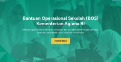 Panduan cara pengisiam RKAM penerima BOS Madrasah 2025. (Sumber: tangkapan layar)
