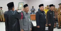 Tiga camat dilantik jadi Kepala OPD baru di lingkungan Pemkab Pandeglang. (Sumber: Setda Pandeglang)