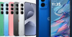 Ilustrasi perbandingan HP Infinix Hot 60 Pro vs  Motorola G45. (Sumber: Samsung dan Infinix)
