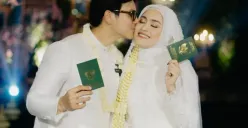 TikToker Rabbani Bray Adam atau akrab disapa Mas Bre, resmi melepas masa lajangya dan menikah dengan rendha Waya Mukti alias Yaya. (Sumber: Instagram stories/@rabbanibray)