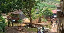 Kondisi Rumah Qur'an Umar bin Khattab, Kampung Bogor Hilir, Kelurahan Bojong, Kecamatan Kemang, Kabupaten Bogor, seusai diterjang banjir, Senin, 11 Agustus 2025. (Sumber: Poskota/Giffar Rivana)