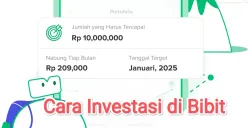 Cara memulai investasi di Bibit bagi pemula. (Sumber: Bibit)