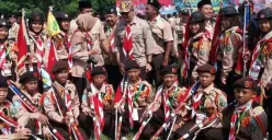 Ilustrasi pramuka. (Sumber: Wikimedia Commons)