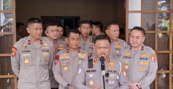 Kepala Korps Lalu Lintas (Kakorlantas) Polri Irjen Agus Suryonugroho saat ditemui di Polda Metro Jaya, Jakarta Selatan, Kamis, 14 Agustus 2025. (Sumber: Poskota/Ali Mansur)