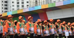 DLH Jakarta siapkan 1.800 petugas kebersihan untuk mengawal kebersihan Ibu Kota selama rangkaian peringatan Hari Ulang Tahun Kemerdekaan RI ke-80 pada 16-17 Agustus 2025. (Sumber: Dok. DLH Jakarta)
