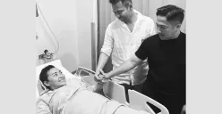Irfan Hakim dan Raffi Ahmad berduka (Sumber: Instagram/@raffinagita1717)