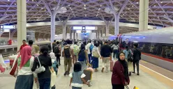 Ilustrasi, menyambut HUT ke-80 Republik Indonesia, KCIC menghadirkan promo potongan harga tiket kereta Whoosh. (Sumber: Dok KCIC)