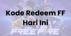 Kode Redeem FF Hari Ini 27 Agustus 2025, Klaim Ribuan Diamond dan Weapon Spesial (Sumber: Free Fife/Edited Muhammad Ibrahim)