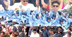 Potret suasana HUT RI saat lagu viral Tabola Bale jadi hiburan di Istana Negara. (Sumber: YouTube/Sekretariat Presiden)