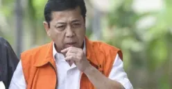 Mantan Ketua DPR RI, Setya Novanto esmi keluar dari penjara dengan status bebas bersyarat. (Sumber: tvri)