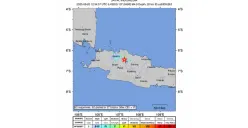 Penyebab, dampak, dan update terbaru gempa Bekasi M 4,9 menurut BMKG. Getaran dirasakan hingga Jakarta dan sekitarnya (Sumber: earthquake.usgs.gov)
