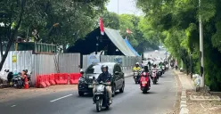 Galian pipa limbah di wilayah TB Simatupang, Kelurahan Cilandak Timur, Kecamatan Pasar Minggu, Jakarta Selatan. (Sumber: Poskota/Muhammad Tegar Jihad)