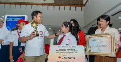 Bank Jakarta meraih penghargaan Kategori Bank Implementasi KEJAR Terbaik Subkategori Bank Pembangunan Daerah dalam ajang KEJAR Award 2025 (Sumber: Dok. Bank Jakarta)