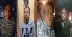 Empat aktor intelektual pembunuhan kepala cabang (Kacab) Bank Rakyat Indonesia (BRI) Cempaka Putih, Mohamad Ilham Pradipta. (Sumber: Polda Metro Jaya)
