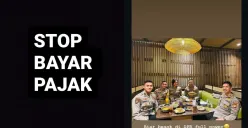 Viral Foto Anggota Polisi Tengah Makan di Restoran Mewah, Bill Sampai Rp11 Juta (Sumber: Instagram/storyrakyat)