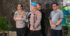 Kepala Divisi Profesi dan Pengamanan Polri Inspektur Jenderal Polisi Abdul Karim, saat konferensi pers di RSCM, Jakarta Pusat, Jumat, 29 Agustus 2025. (Sumber: Poskota/Ali Mansur)
