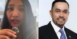 Potret Salsa Erwina (kiri) dan Ahmad Sahroni (kanan) (Sumber: Instagram)