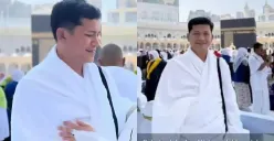 Bupati Aceh Selatan, Mirwan MS melaksanakan umroh disaat banjir bandang. (Sumber: Instagram)
