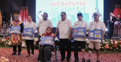 Wakil Gubernur DKI Jakarta, Rano Karno saat menghadiri Peringatan Hari Disabilitas Internasional (HDI) Tahun 2025 di Ancol, Jakarta Utara, Sabtu, 6 Desember 2025. (Sumber: Istimewa)