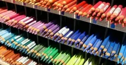 Sebagai perlengkapan seni, pinsil warna merupakan sebagai contoh kebutuhan utama para kreator modern di toko perlengkapan seni. (Sumber: Istimewa)