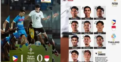 Hasil SEA Games 2025, Timnas Indonesia U22 kalah 0-1 dari Filipina. (Sumber: Instagram/@timnasindonesia)