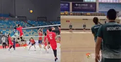 Potret Timnas Voli Indonesia saat sedang berlatih persiapan SEA Games 2025. (Sumber: Instagram/vollygram)