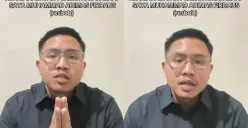 Resbob meminta maaf usai ucapannya yang menghina Suku Sunda. Dalam klarifikasinya, ia mengaku tidak sadar dan menyebut alkohol sebagai biang keladi. (Sumber: TikTok/@resbobbb)