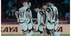 Skuad Persija Jakarta saat bertemu Bhayangkara FC. (Sumber: Instagram/@persjajakarta)