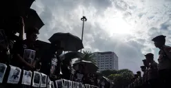 Aksi demonstrasi yang bertepatan dengan Aksi Kamisan dijadwalkan akan berlangsung pada Kamis, 4 September 2025.  (Sumber: Poskota/Bilal Nugraha Ginanjar)