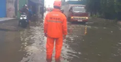 Banjir di kawasan Kalideres, Jakarta Barat, Sabtu, 8 Februari 2025. (Sumber: Dok. BPBD Jakarta)