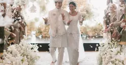 Aktor Angga Yunanda dan Shenina Cinnamon resmi menikah. (Sumber: Instagram/@angga)