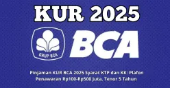 KUR BCA 2025 siap mendukung UMKM dengan pinjaman berbunga rendah dan proses pengajuan mudah. Ajukan sekarang dan kembangkan bisnis Anda! (Sumber: Poskota/Yusuf Sidiq)