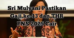 Pemerintah memastikan pencairan gaji ke-13 dan THR bagi PNS, TNI, dan Polri pada tahun 2025 untuk meningkatkan daya beli masyarakat. (Sumber: Poskota/Yusuf Sidiq)