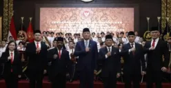 Deddy Corbuzier resmi dilantik menjadi stafsus Menhan. (Sumber: Instagram @officialsjafrie.sjamsoeddin)
