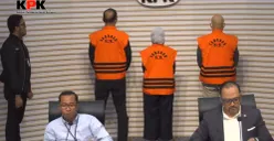 KPK Tetapkan tiga tersangka dalam Korupsi ASDP pada Kamis malam, 13 Februari 2025 dan langsung dijebloskan ke tahanan. (Sumber: Capture YouTube KPK)