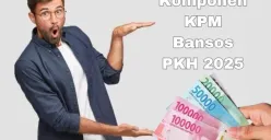 Komponen penerima bansos PKH tahap satu 2025. (Sumber: Poskota/Syania Nurul Lita Baikuni)