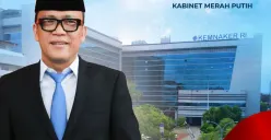 Profil Immanuel Ebenezer yang kena OTT KPK (Sumber: X/@KemnakerRI)